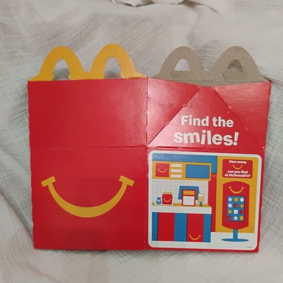 2024 Find the Smiles McDonalds Happy Meal Box EMPTY BOX ONLY - Picture 6 of 7